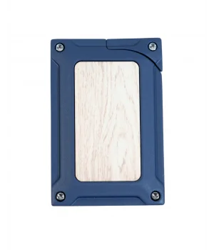 Caseti Mavi Ahşap Desenli Tek Torch CA-445B(2) - Parmida