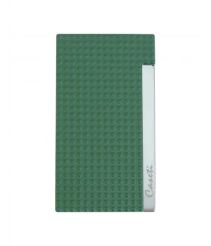 Caseti Yeşil 3D Tasarımlı Perde Alev Tek Torch CA-555(15) - Parmida