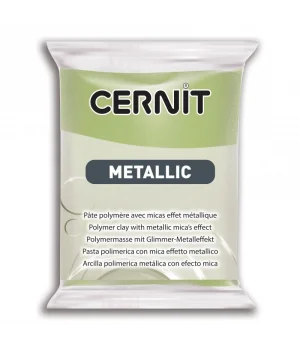 Cernit Metallic Polimer Kil 051 GREEN GOLD