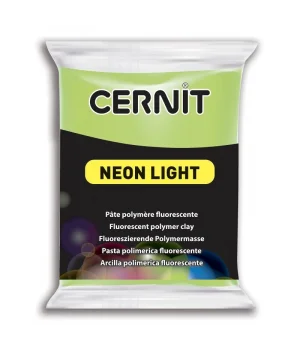 Cernit Neon Light (Fosforlu) Polimer Kil 600 Green