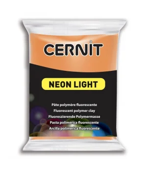 Cernit Neon Light (Fosforlu) Polimer Kil 752 Orange