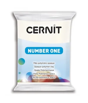 Cernit Number One Polimer Kil 027 Opaque White