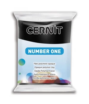 Cernit Number One Polimer Kil 100 Black