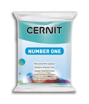 Cernit Number One Polimer Kil 280 Turquoise Blue