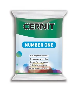 Cernit Number One Polimer Kil 620 Emerald Green