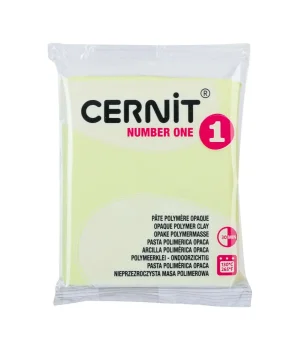 Cernit Number One Polimer Kil 731 Pastel Yellow