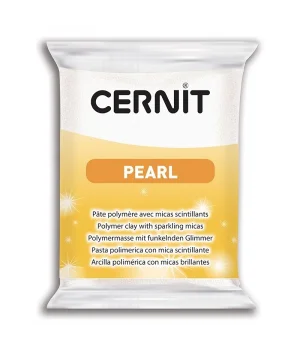 Cernit Pearl (Pırıltılı) Polimer Kil 085 Pearl White