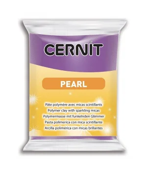 Cernit Pearl (Pırıltılı) Polimer Kil 900 Violet