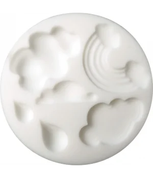 Cernit Silicone Mould Silikon Polimer Kil Kalıbı CLOUDS