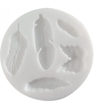 Cernit Silicone Mould Silikon Polimer Kil Kalıbı FEATHERS