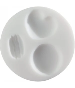 Cernit Silicone Mould Silikon Polimer Kil Kalıbı MACAROONS