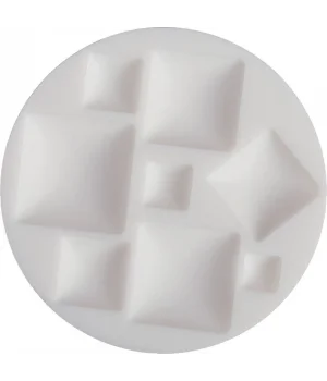 Cernit Silicone Mould Silikon Polimer Kil Kalıbı SQUARE CABOCHONS