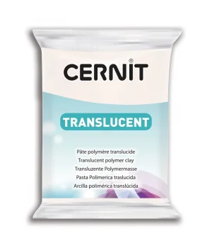 Cernit Translucent (Transparan) Polimer Kil 005 White