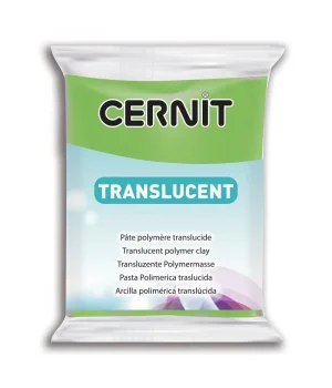 Cernit Translucent (Transparan) Polimer Kil 605 Lime Green