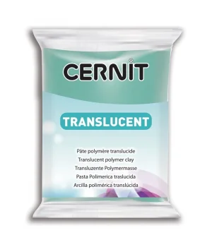 Cernit Translucent (Transparan) Polimer Kil 620 Emerald
