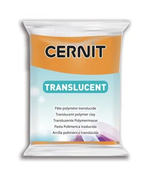Cernit Translucent (Transparan) Polimer Kil 752 Orange
