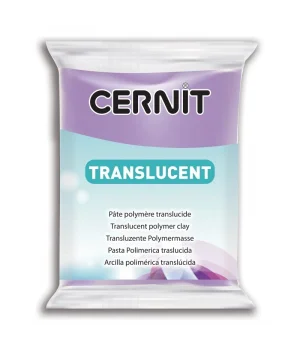 Cernit Translucent (Transparan) Polimer Kil 900 Violet