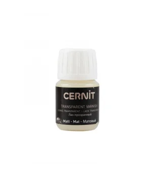 Cernit Transparent Varnish Mat Polimer Kil Verniği 30 ml.