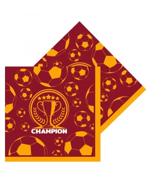 Champion Sarı Kırmızı Peçete