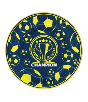 Champion Sarı Lacivert Karton Tabak