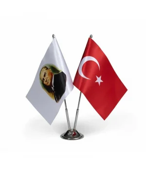 Çiftli Atatürk Masa Bayraği