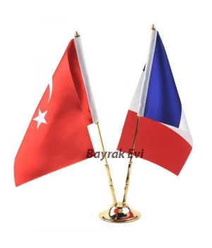 Çiftli Gold Ülke Masa Bayrağı