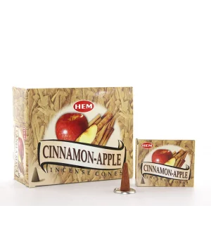 Cinnamon Apple Aromalı Konik Tütsü
