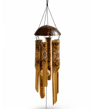 Coconat Bambu Rüzgar Çanı 50 Cm No:1038