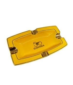 Cohiba 50.Yıl Seramik Puro Küllüğü Sarı/Gold 4lü