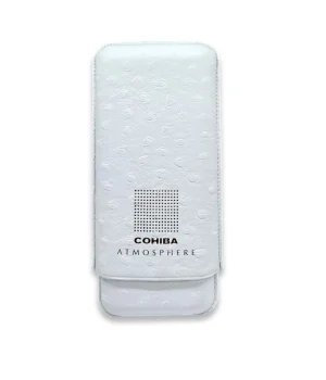 Cohiba Atmosphere Deri Puro Kılıfı 3lü Beyaz (64Ring)