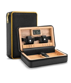 Cohiba Deri Puro Taşıma Çantası Siyah
