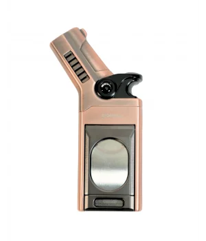Cohiba Rose Gold 3 Fonksiyonlu Tek Torch Puro Çakmak CCM0805 - Parmida
