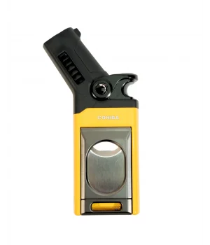 Cohiba Sarı 3 Fonksiyonlu Tek Torch Puro Çakmak CCM0803 - Parmida