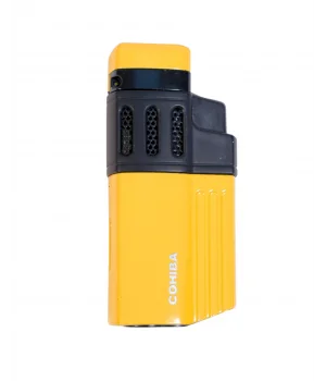 Cohiba Sarı Dört Torch Puro Çakmak CCM0862 - Parmida