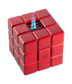 Colibri Cube Masa Çakmağı 2 Alev Kırmızı LI125T2