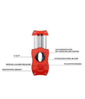 Colibri SV Cut Puro Makası Kırmızı CU600T7 - Parmida