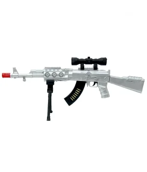Combat Işıklı Sesli Tüfek