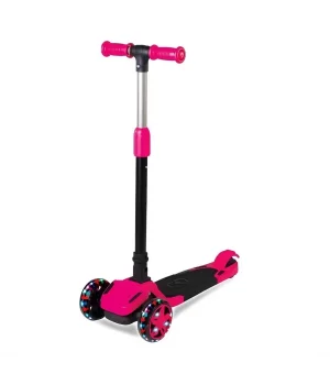 Cool Wheels Tulpar Işıklı Katlanabilir Scooter Pembe