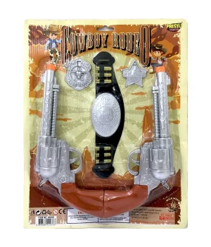 Cowboy Rodeo Kemerli Kartela Kovboy Seti