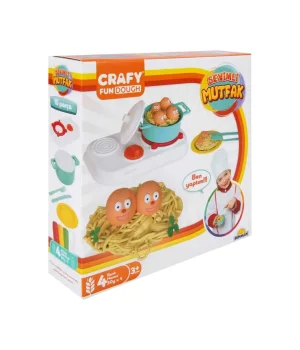 Crafy Sevimli Mutfak 200 gr. 10 Parça