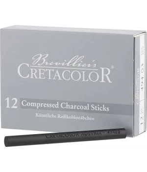 Cretacolor Compressed Charcoal Kömür Füzen Hard