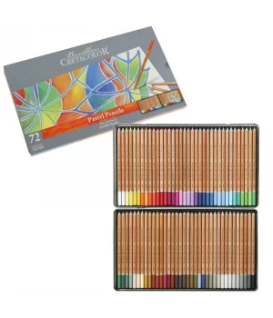 Cretacolor Fine Art Pastel Boya Kalemi Seti 72 Renk Metal Kutu