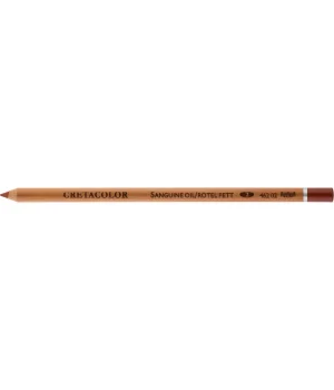 Cretacolor Sanguine Oil Pencils Füzen Çizim Kalemi Medium