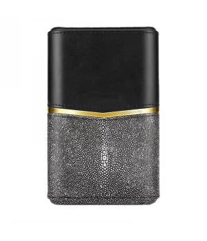 Croco Desenli Sedirli Deri Puro Kılıfı 4lü Grey 58Ring