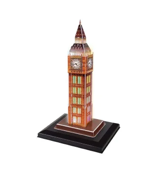 Cubic Fun 28 Parça 3D Puzzle Big Ben Saat Kulesi