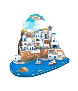 CubicFun Santorini Island 3D Puzzle