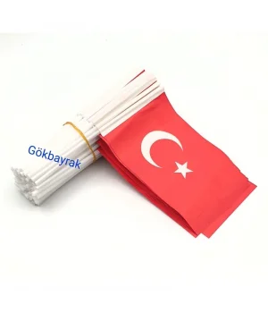 Çubuklu Türk  Bayrağı (80li)