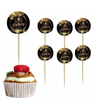 Cupcake Kürdan Süs Temalı 20li