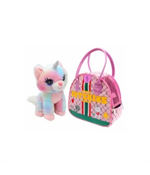 Cutekins Peluş Caticorn Posh Taşıma Çantalı