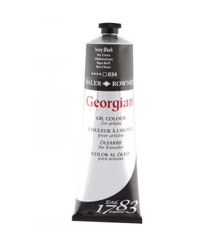 Daler Rowney Georgian Yağlı Boya 225 ml 034 Ivory Black
